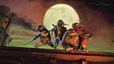 Cowabunga: Teenage Mutant Ninja Turtles: Mutant Mayhem sequel producer Seth Rogen says he "stood up and cheered" when he saw just the title