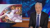 Jon Stewart invokes God's pronouns, mocks conservatives calling eclipse a biblical warning