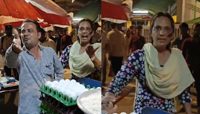 Mumbai: Illegal Woman Hawker Abuses, Threatens To Kill Man With Knife Over Argument In Andheri; Video Goes Viral