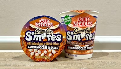 Cup Noodles Campfire S'mores Review: Does The World Really Need Hot Chocolate Noodles?
