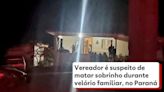 Vereador é suspeito de matar sobrinho durante velório no Paraná após ser cobrado de dívida, diz polícia