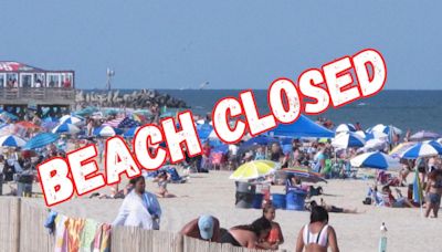 Beach Overload: Jersey Shore Struggles With Crowds During Heatwave. Beach closures expected