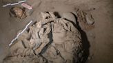 Archaeologists in Peru find adolescent mummy wrapped in bundle