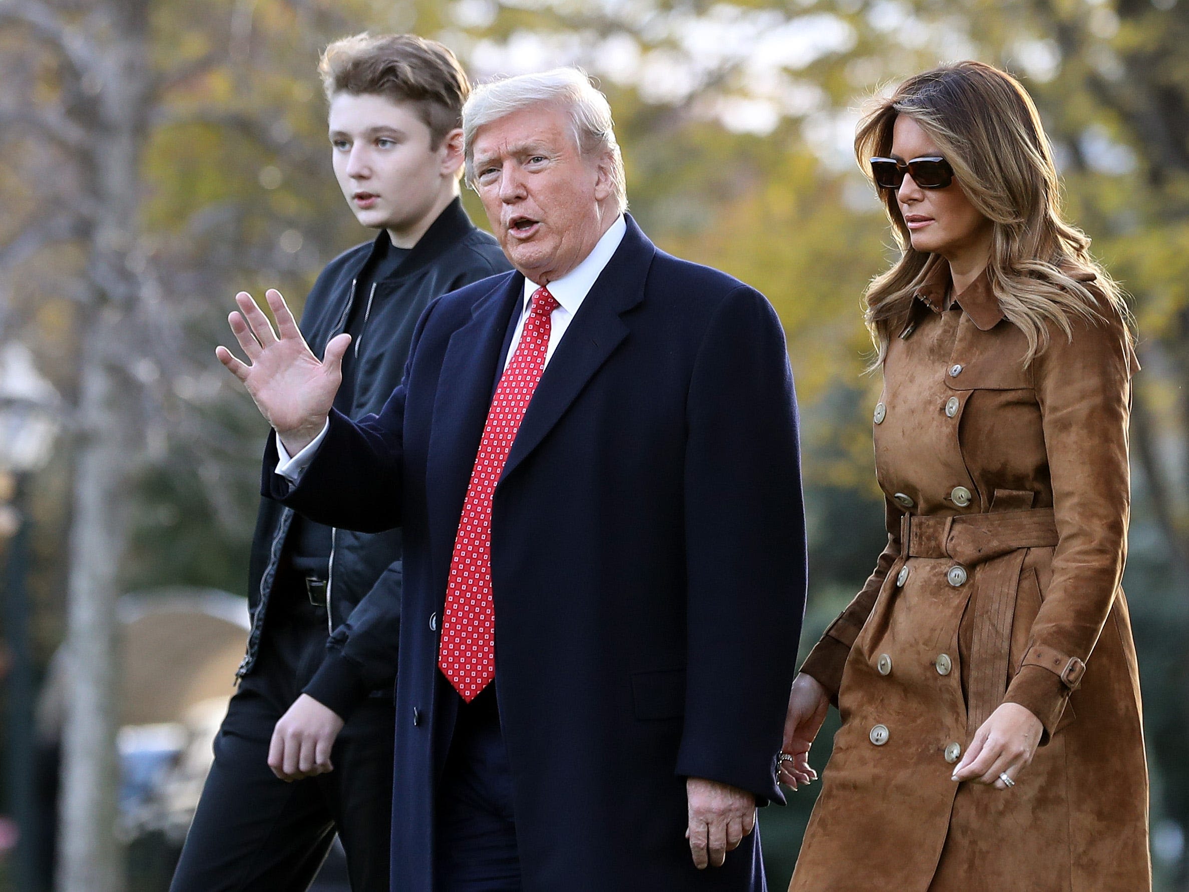 Trump can attend his son Barron's high school graduation after all