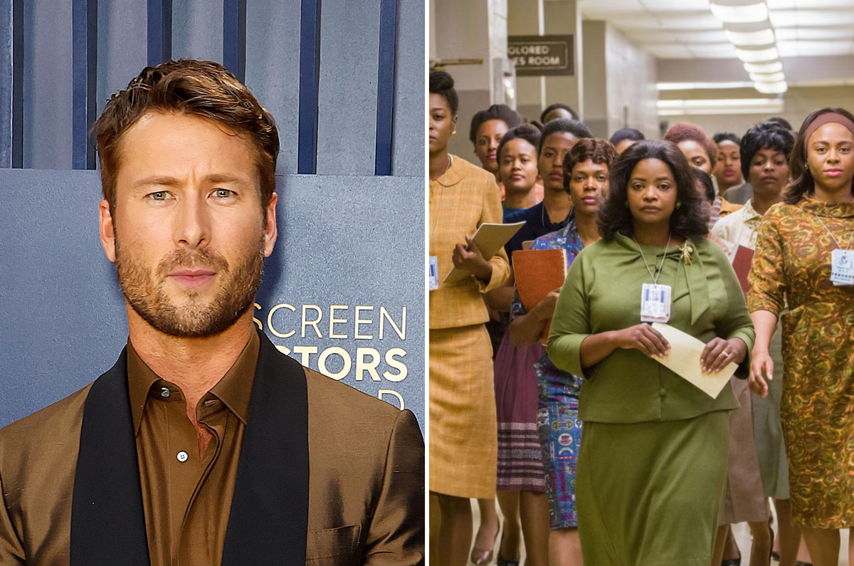 Glen Powell ‘puked’ after watching Hidden Figures because he thought he’d ‘ruined’ the movie