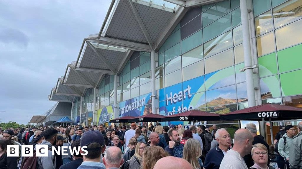Long Birmingham Airport queues ahead of bank holiday weekend