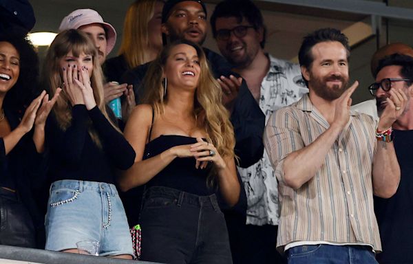 Blake Lively Kisses Ryan Reynolds as Taylor Swift Performs ‘Lover’ at Madrid Eras Tour Show: Watch