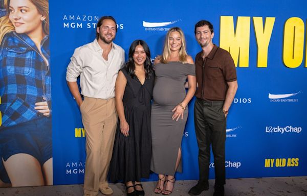 Pregnant Margot Robbie Shows Off Baby Bump at My Old Ass Premiere