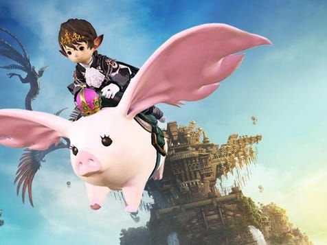 You Can Get A New Mount In Final Fantasy 14 By Drinking Lots Of Boba