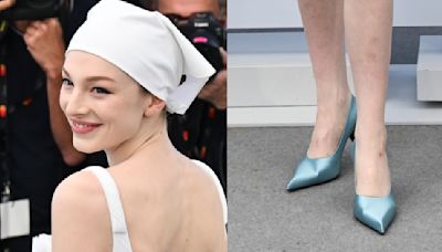Hunter Schafer Pares Back With Custom Prada Pump Shoes at ‘Kinds of Kindness’ Photocall in Cannes