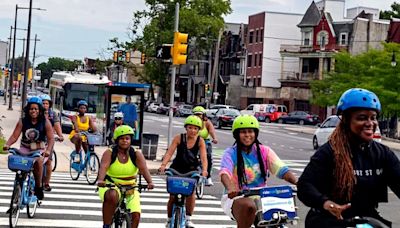 This bike riding group for Black women goes at its own pace