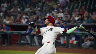 D-backs tie club record for extra-base hits vs. Rangers