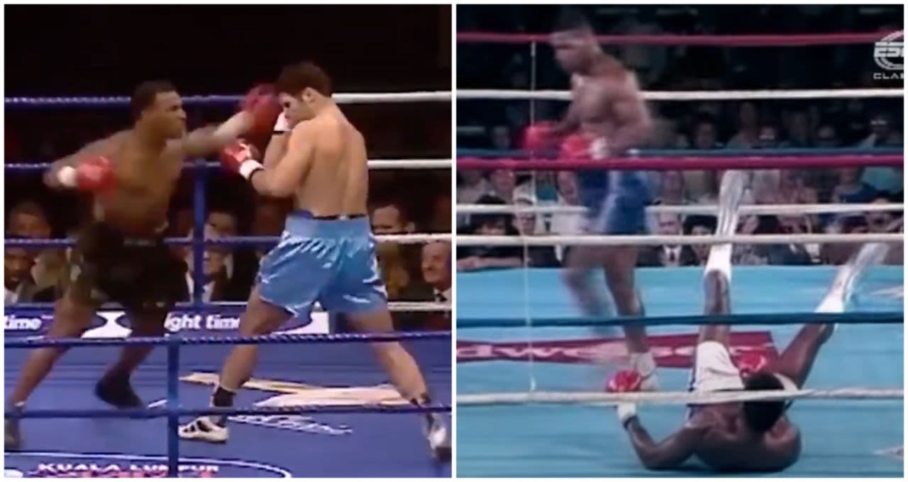Mike Tyson's 6 fastest knockouts ever ahead of professional fight vs Jake Paul
