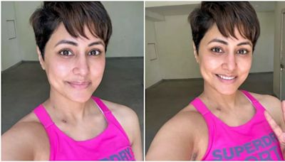 Hina Khan Proudly Flaunts Her Scars In Gym Pics As She Battles Breast Cancer