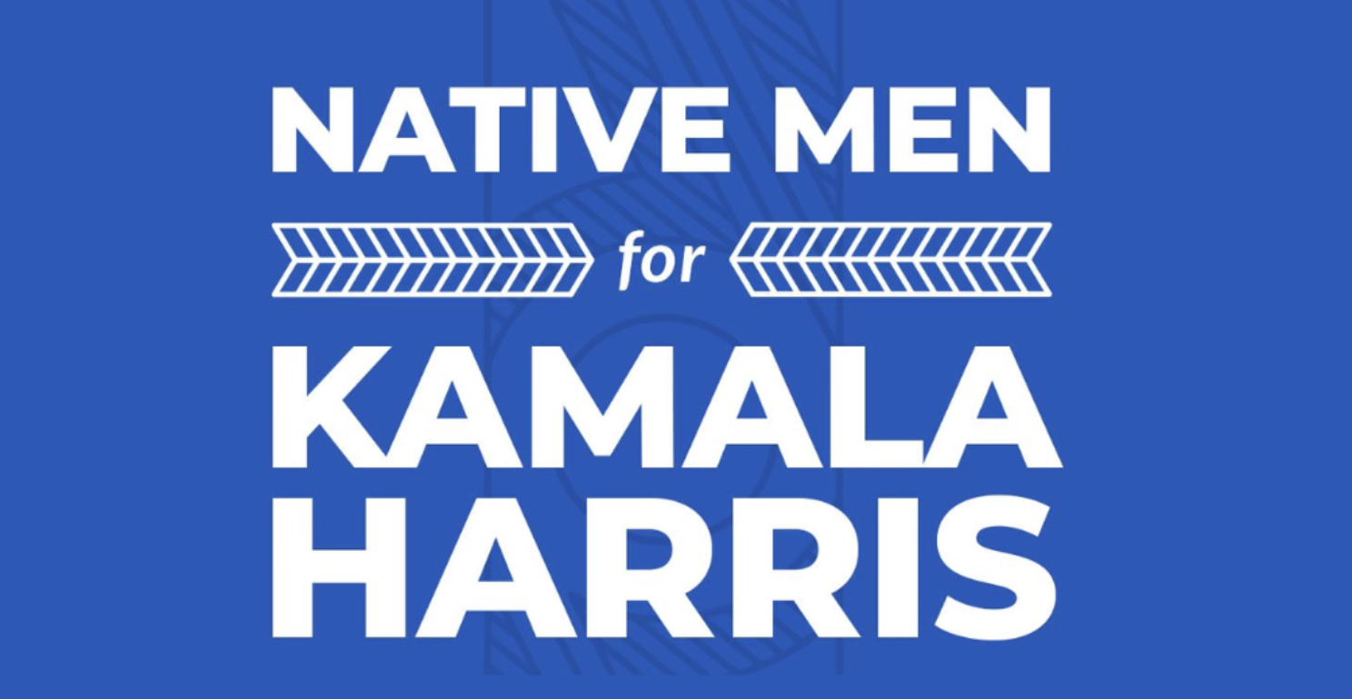 Native Men for Kamala Harris Online Event Raises $15,000