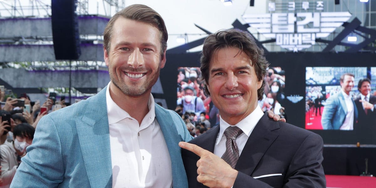 Tom Cruise pranked Glen Powell by pretending his helicopter was going to crash