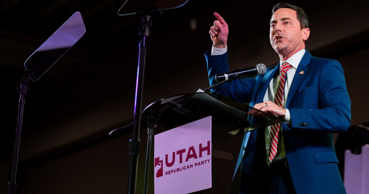 Trump's endorsement helps Utah MAGA candidate notch a win in the battle for Senate