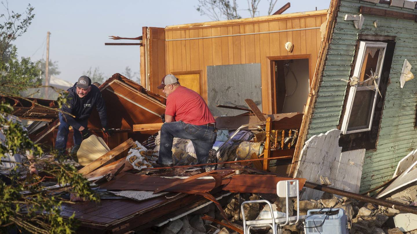 Tornadoes keep tearing through US, including a rural Oklahoma town struck twice in a span of weeks