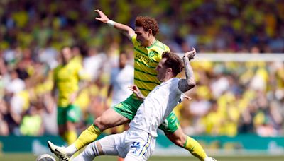 Norwich v Leeds LIVE: Championship play-off latest score and goal updates from semi-final first leg
