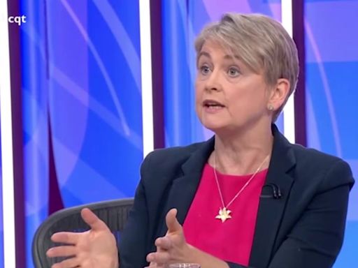 Question Time viewer clashes with Yvette Cooper over avoiding ‘yes or no’ answer