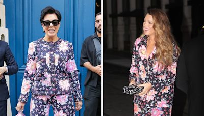 Kris Jenner Rocks the Exact Chanel Floral Suit Blake Lively Just Wore