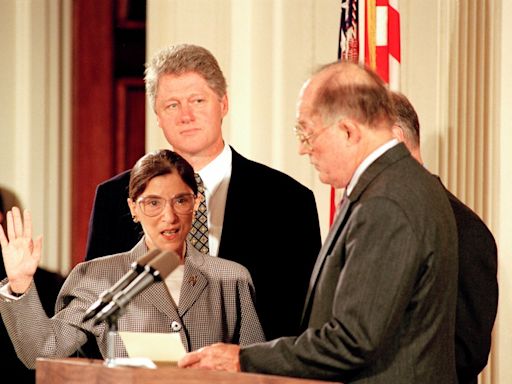 Today in History: Ruth Bader Ginsburg was sworn in as Supreme Court justice