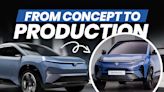 Tata Curvv EV: Concept To Production Form Design Evolution Explained - ZigWheels
