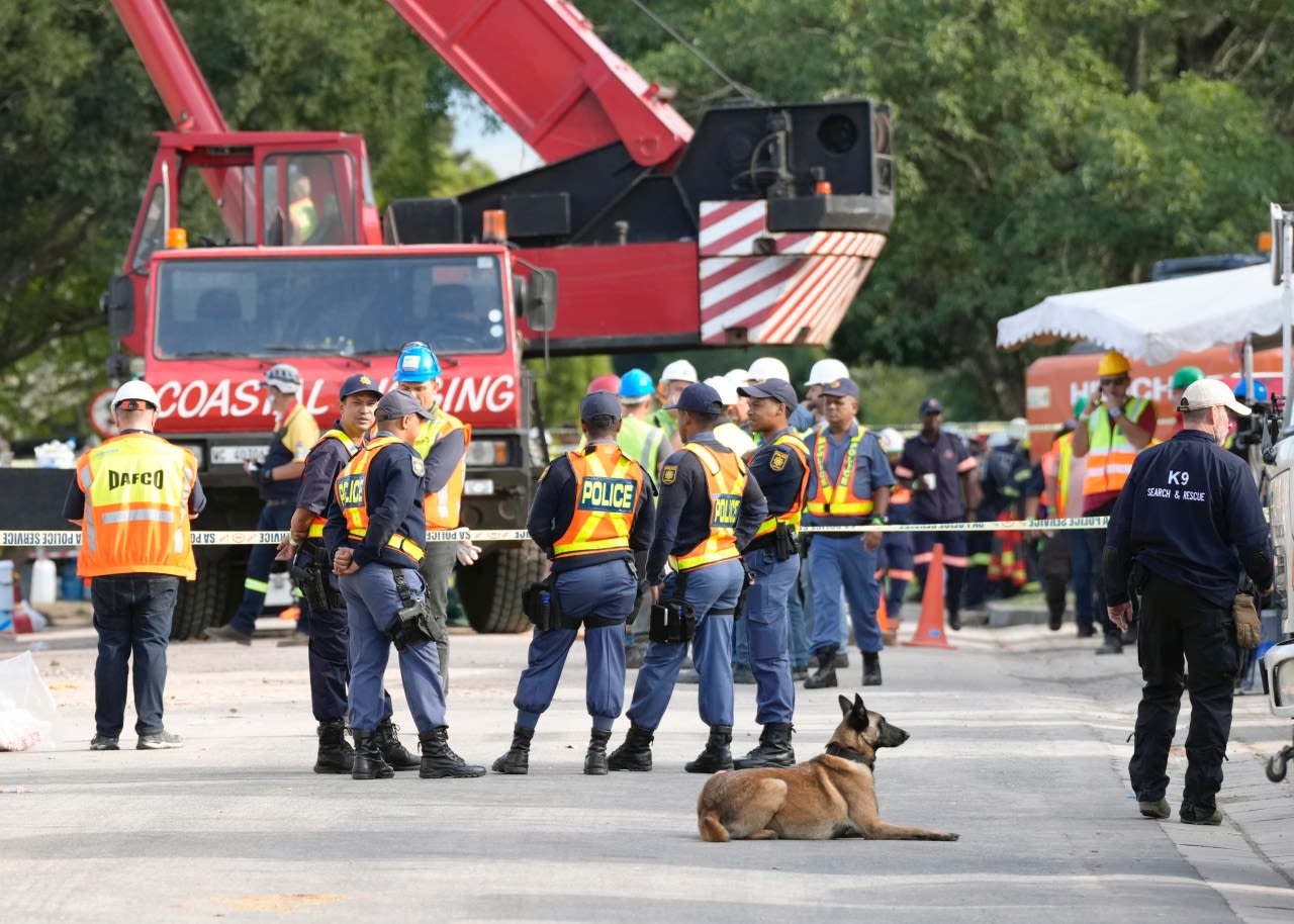 Dozens still missing after Monday’s South Africa building collapse. 7 confirmed dead