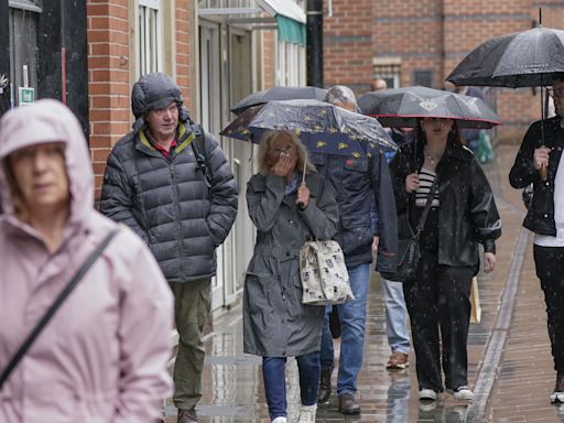 Hail, lightning, and heavy rain set to lash south-west England, says Met Office