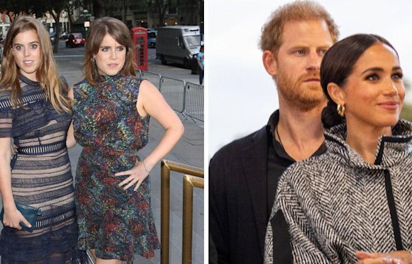 Kensington Palace Has 'Serious Concern' Over Princess Beatrice and Princess Eugenie Joining the 'Dark Side' With Prince Harry and Meghan...