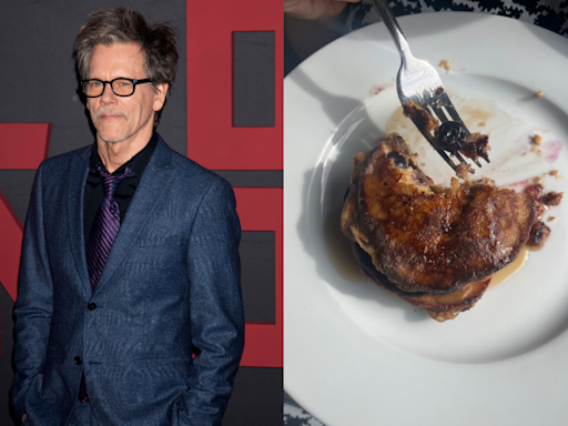 The Super-Easy Pancakes Kevin Bacon Makes Every Sunday for His Wife (Aww)