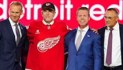 Detroit Red Wings sign 2024 first-round pick Michael Brandsegg-Nygård to entry-level deal