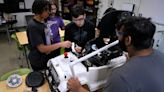 A child needed a wheelchair. These Blackstone Academy students built one out of a toy car