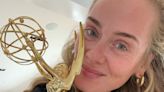 ‘Trust me to officially have an EGO’: Adele hilariously reacts to winning her first Emmy Award