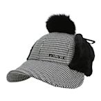 熱銷 Volvik高爾夫球帽冬款女毛球護耳保暖系帶保暖遮陽帽子 可開發票