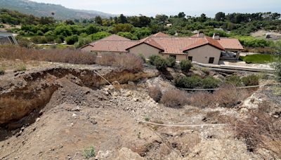 Another Southern California community faces gas shutoffs amid landslide threat