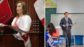 Dina Boluarte anuncia que retornará el curso de Educación Cívica y que entregará 31 Escuelas Bicentenario este año