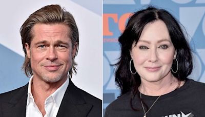 How Brad Pitt Inspired Shannen Doherty When She Was Filming '90210' Reboot