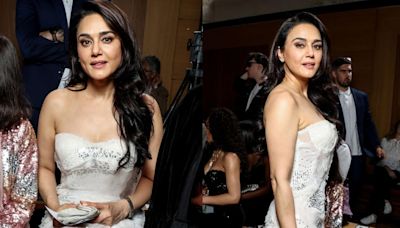 Preity Zinta makes a jaw-dropping appearance at Rahul Mishra’s Paris show, fans say, ’can’t get over her beauty’