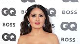 Salma Hayek Shows Off a Dramatic New Hairstyle in Glamorous Bathrobe Snapshot