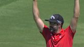 Adam Hadwin rolls in an eagle over the water on 13 - Stream the Video - Watch ESPN