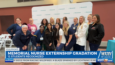 Nursing students complete Memorial's summer externship - WXXV News 25
