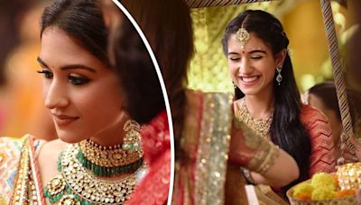 Mesmerizing Unseen Photos Of Radhika Merchant From Her Pre-Wedding Festivities With Anant Ambani - News18
