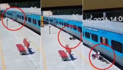 On Camera: Chennai man, 24, falls to death from moving train while sitting on steps; shocking visuals emerge