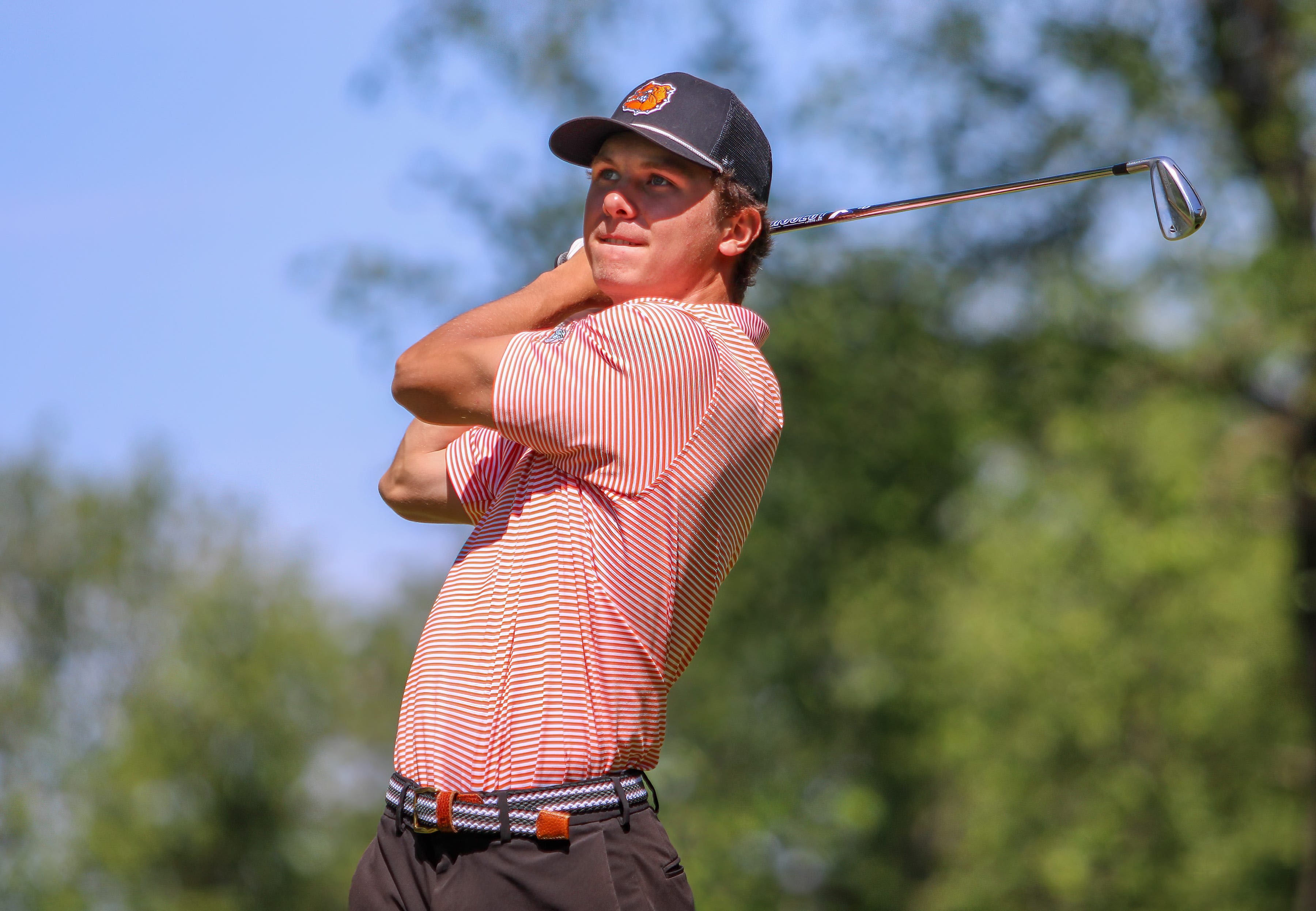 Jackson Frelich's career-low 69 helps Brighton secure KLAA golf championship