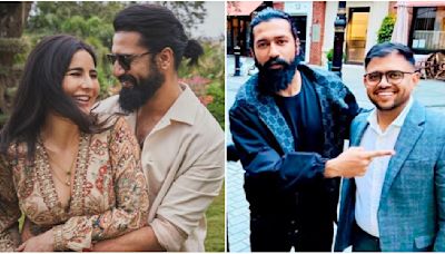 Vicky Kaushal celebrates birthday with Katrina Kaif in London; actor obliges fans with PICS outside restaurant