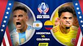 Final Copa América EN VIVO: Argentina vs. Colombia vía DSPORTS, América TV y Caracol TV