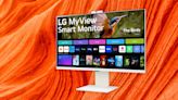 The LG MyView Smart Monitor Is a Fun 2-in-1 Screen Made for Small Spaces