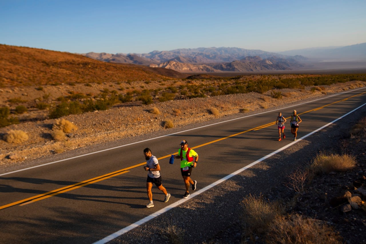 Runners set off on the annual Death Valley ultramarathon billed as the world’s toughest foot race