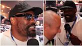Derek Chisora confronts Tyson Fury vs Oleksandr Usyk referee over controversial moment in fight